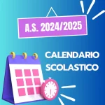 calendario scolastico 2024/2025