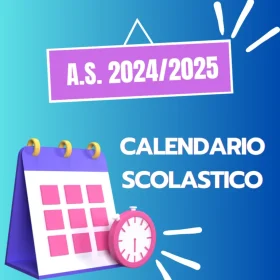 calendario scolastico 2024/2025
