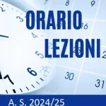 orario lezioni anno scolastico 2024/25